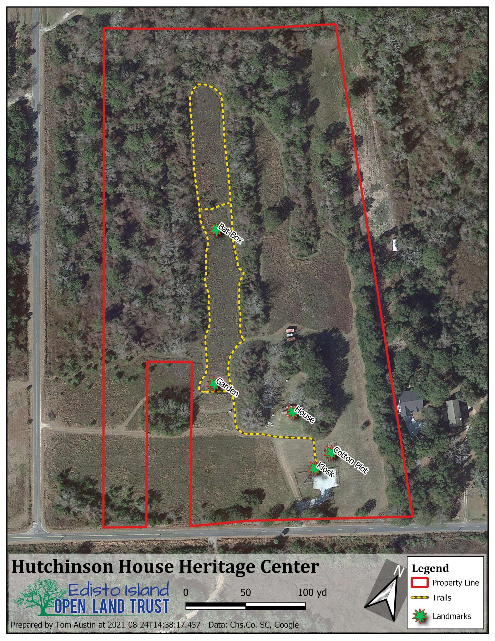 Walking Tour The Hutchinson House, Edisto Island Edisto Island Open