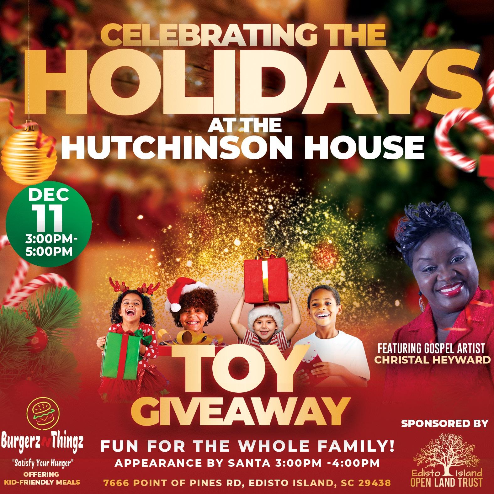 Celebrating the Holidays at the Hutchinson House Edisto Island Open